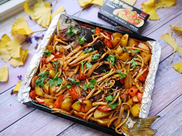 鮮辣過癮的烤魚的做法-香辣味烤菜譜