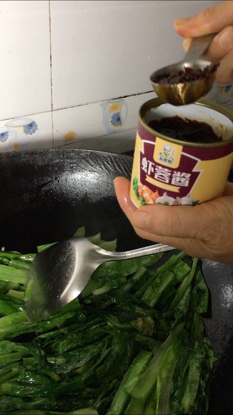 油麥菜加這種醬炒不比豆豉鯪魚油麥菜味道差的做法-其它口味炒菜譜