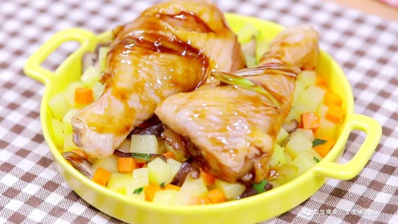 無水蒸雞腿  寶寶輔食食譜的做法-家常味蒸菜譜