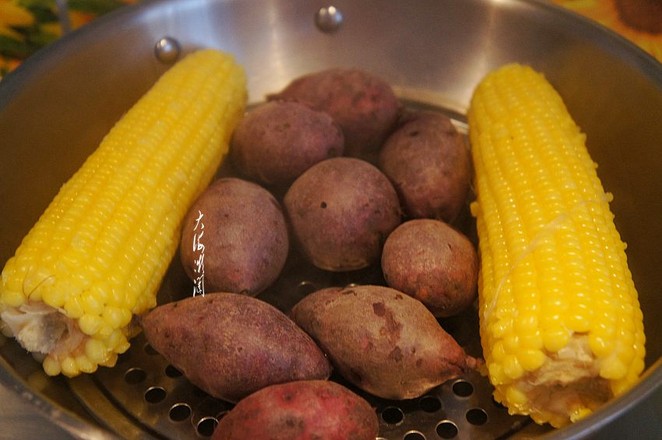 蒸紫薯的做法-甜味蒸菜譜