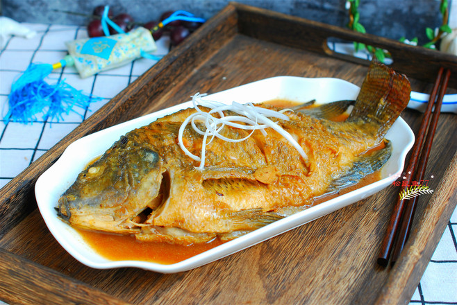 醬燜羅非魚的做法-醬香味燜菜譜