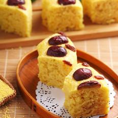 小米這樣做既可以當(dāng)早餐，也可以當(dāng)點(diǎn)心——小米蒸糕的做法-甜味蒸菜譜