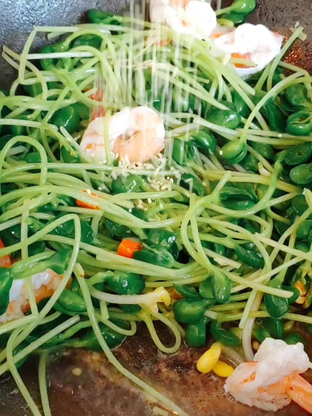 鳳尾雀巢的做法-咸鮮味炒菜譜