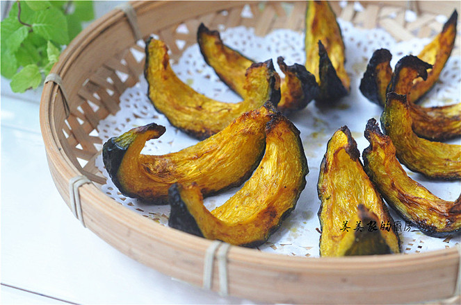 日式烤南瓜的做法-甜味烤菜譜