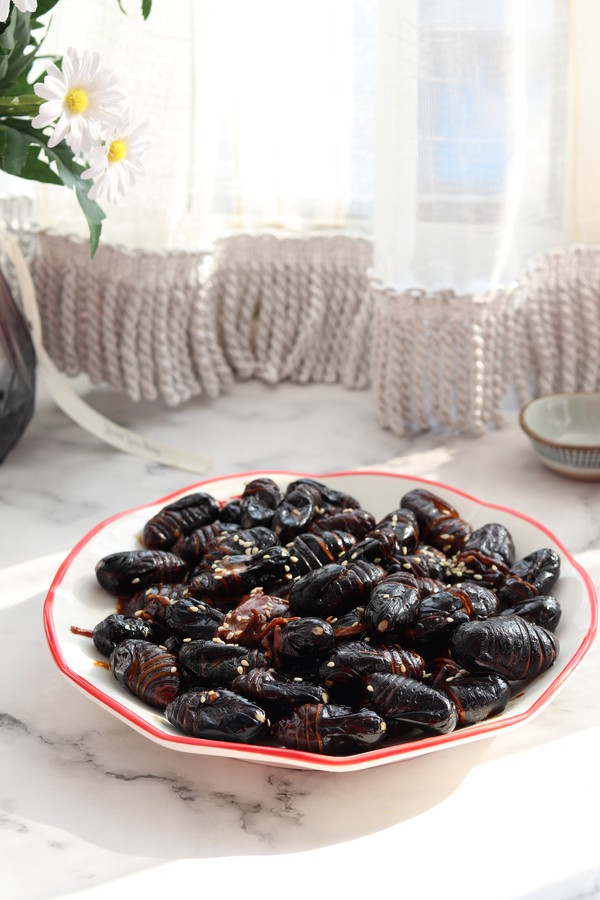 營養美味的蠔油蠶蛹，好吃又好做的做法-家常味炒菜譜