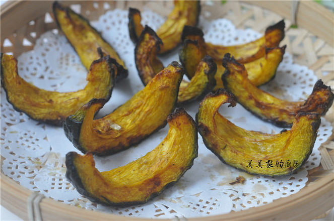 日式烤南瓜的做法-甜味烤菜譜