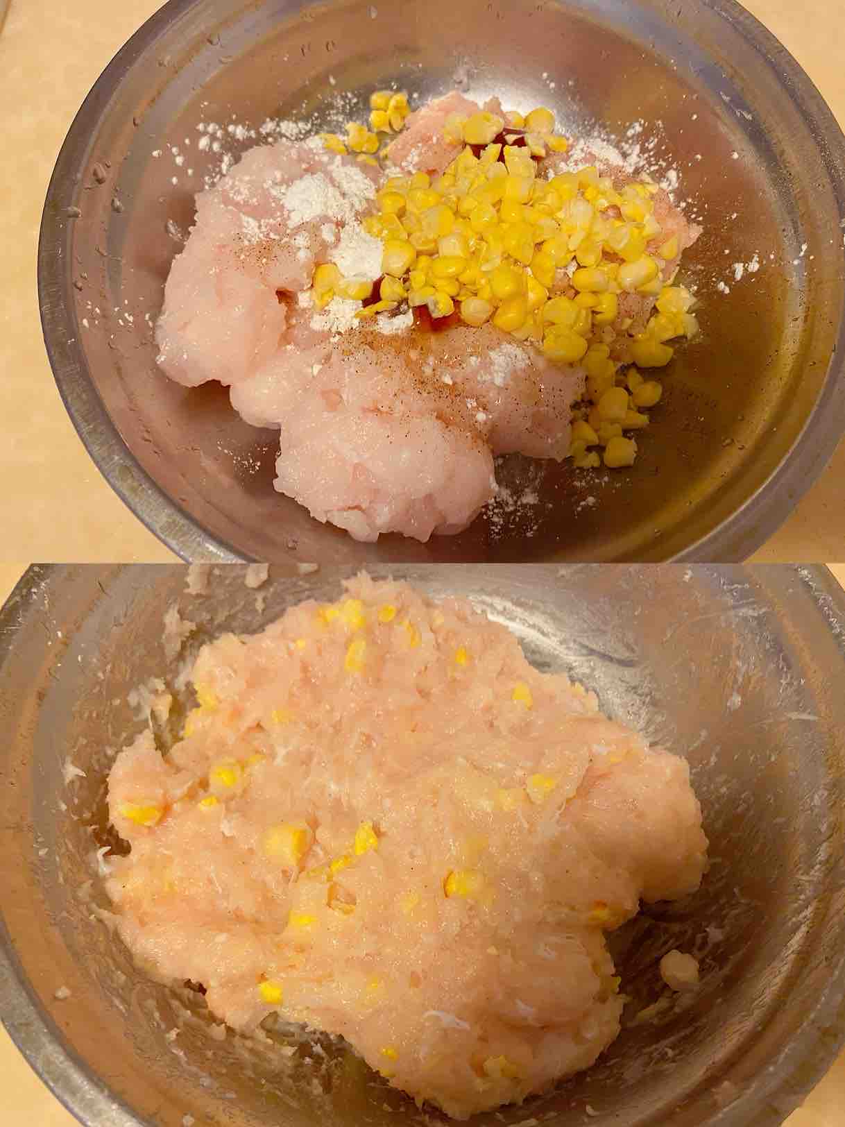 自制粟米魚丸拌西蘭花的做法-家常味蒸菜譜