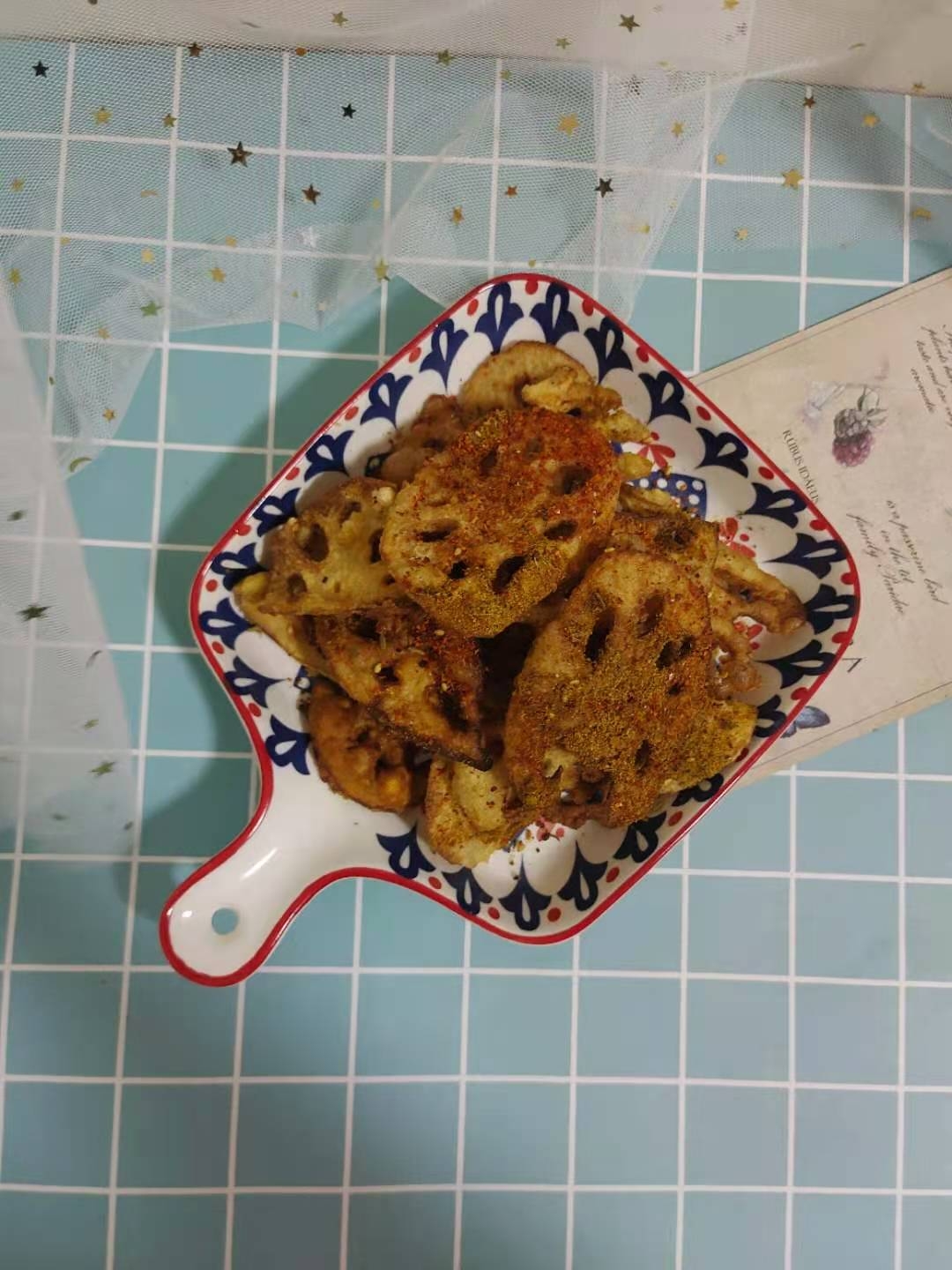 網紅小零食香酥藕片的做法-家常味炸菜譜