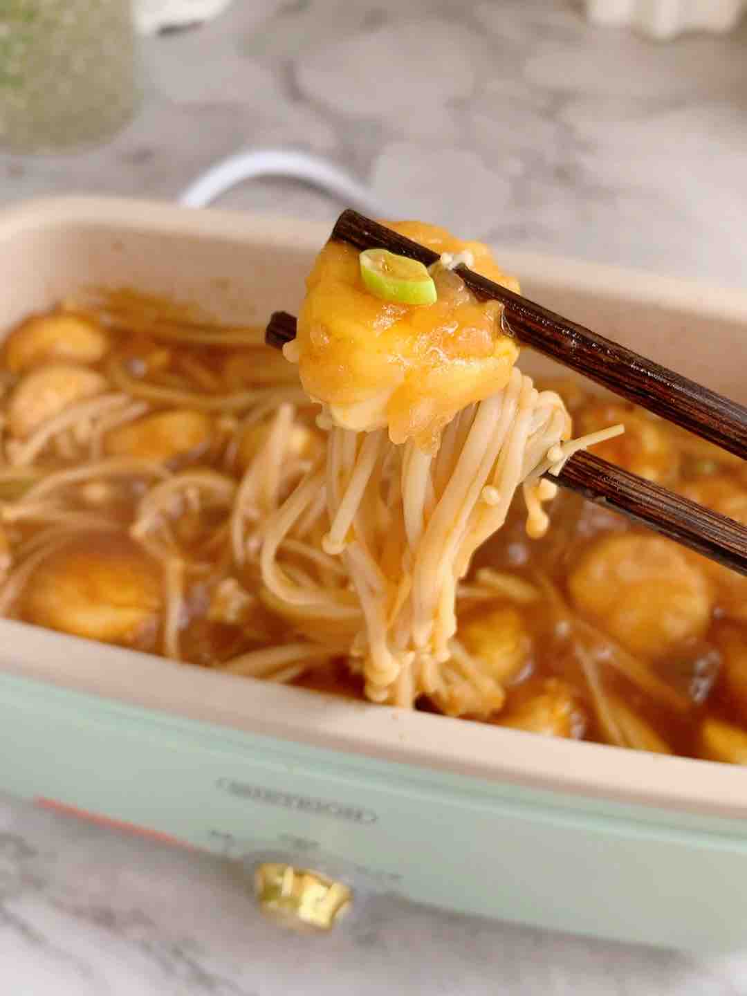 紅燒日本豆腐煲的做法-咸鮮味燒菜譜