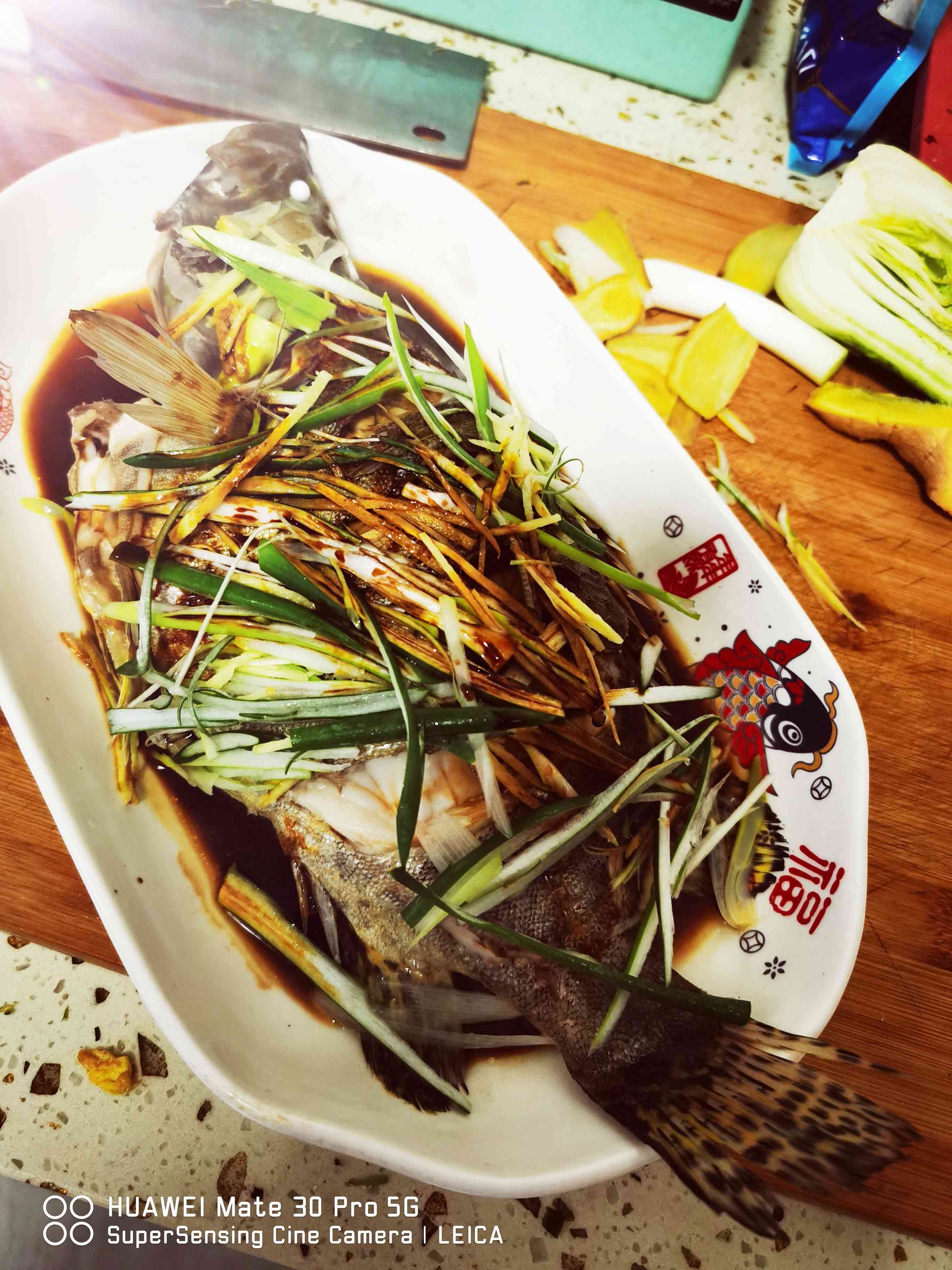 家常蒸桂魚的做法-咸鮮味蒸菜譜