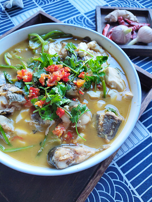 鯰魚燒豆腐的做法-咸鮮味燒菜譜