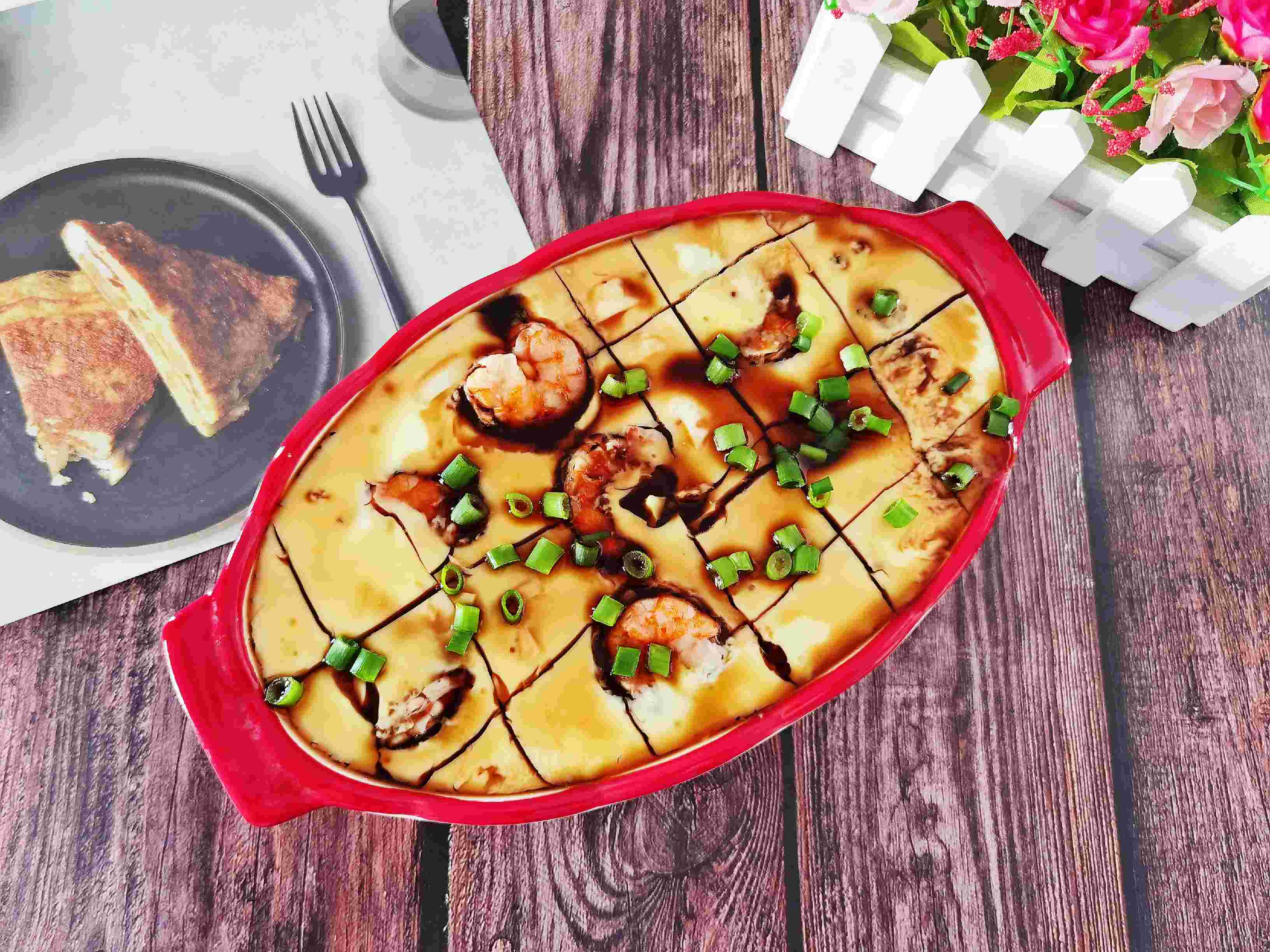 不用蓋保鮮膜的蝦仁豆腐雞蛋糕,Q彈嫩滑超鮮美的做法-咸鮮味蒸菜譜-易網健康養生網 不用蓋保鮮膜的蝦仁豆腐雞蛋糕,Q彈嫩滑超鮮美的做法-咸鮮味蒸菜譜