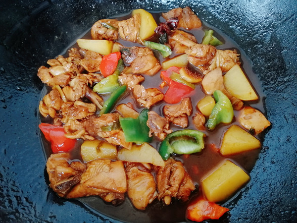 黃燜雞的做法-家常味燉菜譜