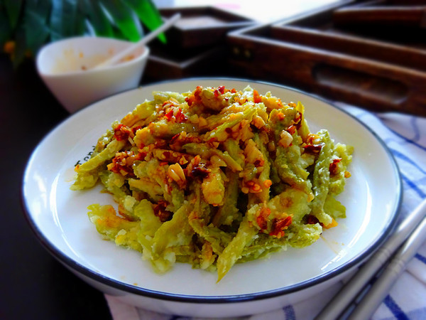 蒸苦瓜的做法-苦香味蒸菜譜