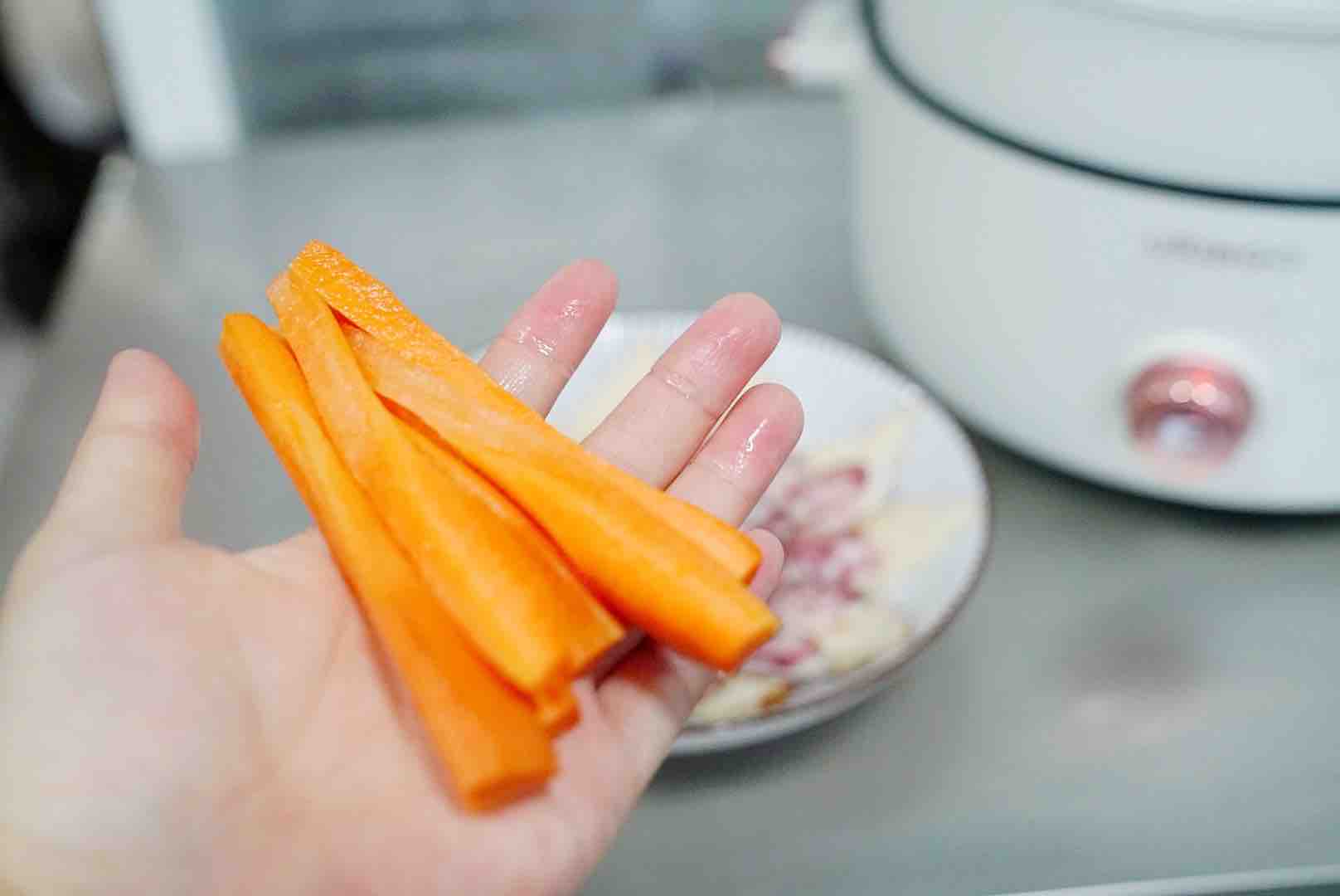 香干子蒸臘腸的做法-家常味蒸菜譜