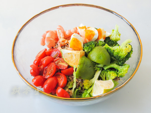 藜麥鮮蝦沙拉的做法-家常味煮菜譜