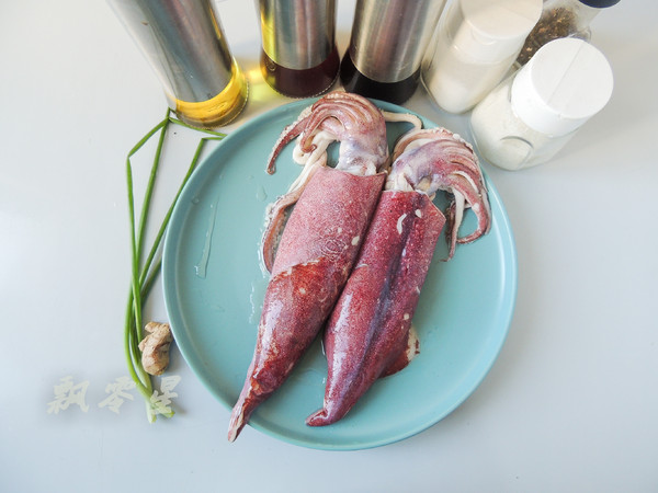 醬烤魷魚的做法-家常味烤菜譜