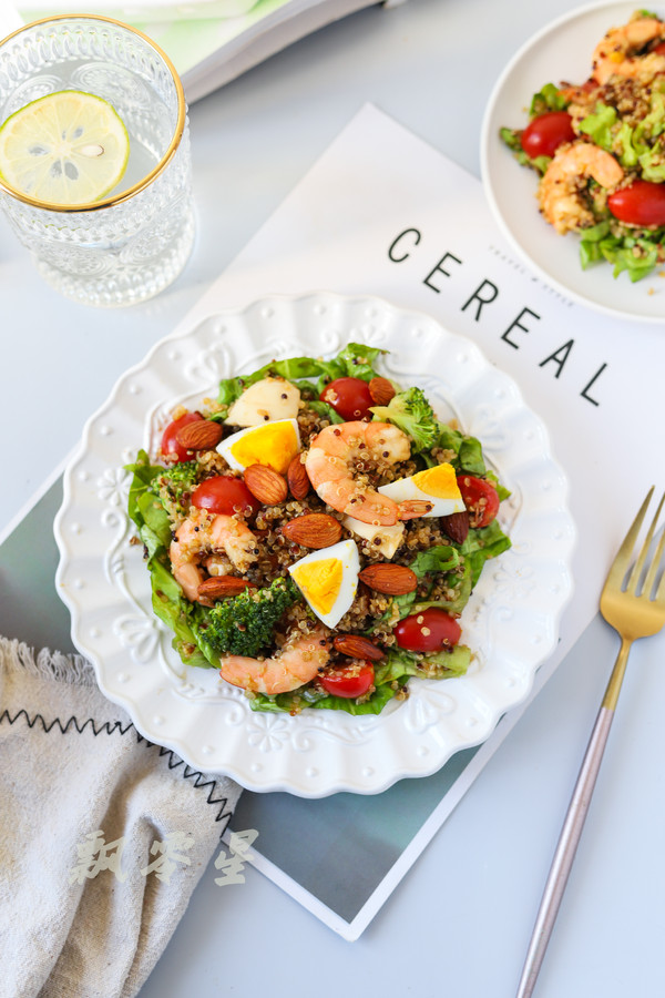 藜麥鮮蝦沙拉的做法-家常味煮菜譜