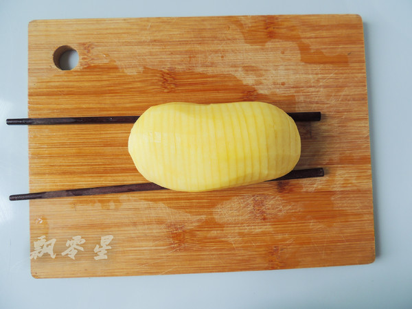 培根風琴土豆的做法-家常味烤菜譜