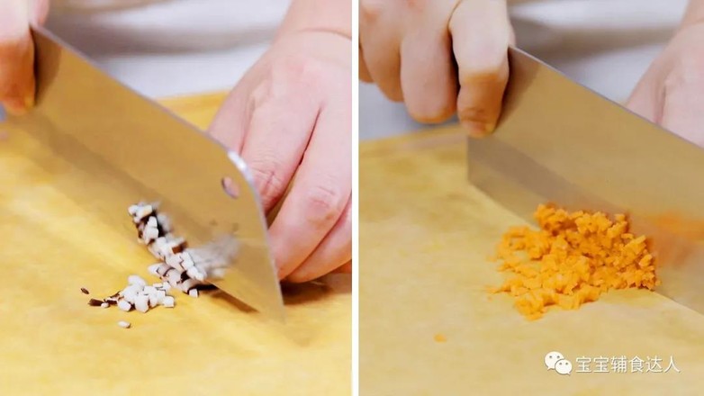 香菇蒸肉餅  寶寶輔食食譜的做法-家常味蒸菜譜