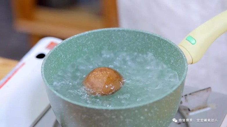 香菇蒸肉餅  寶寶輔食食譜的做法-家常味蒸菜譜