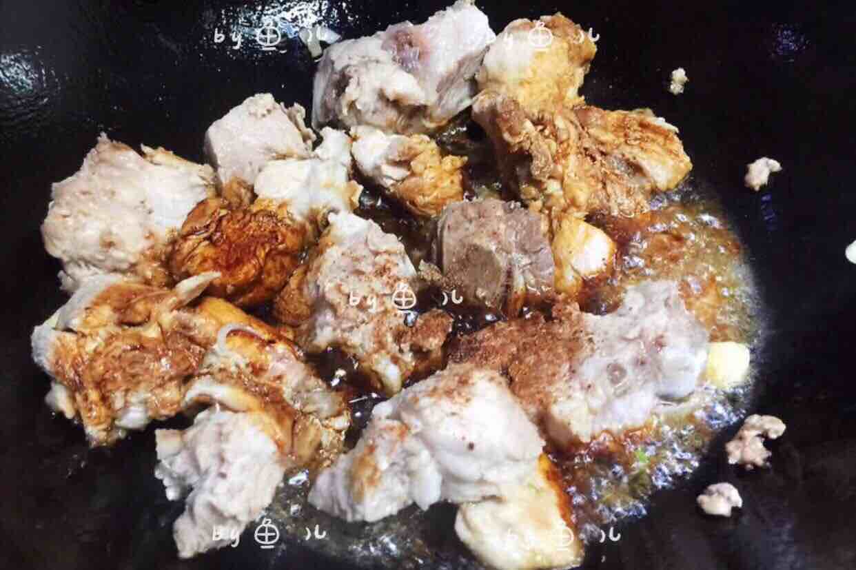 排骨燒豆角的做法-家常味燉菜譜