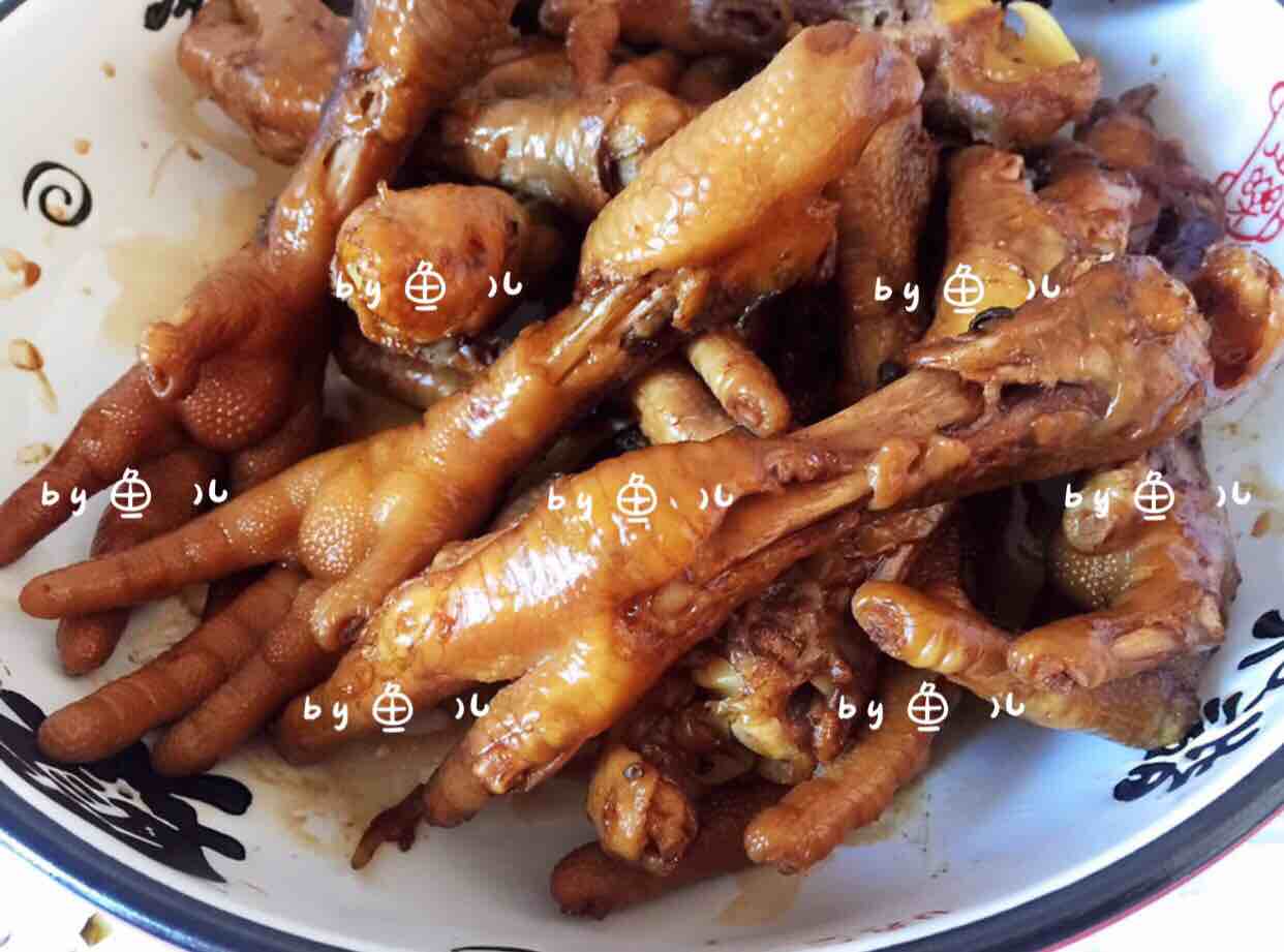 鹵雞爪的做法-家常味煮菜譜