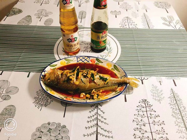 黃花魚這燕蒸嫩而不腥的做法-家常味蒸菜譜