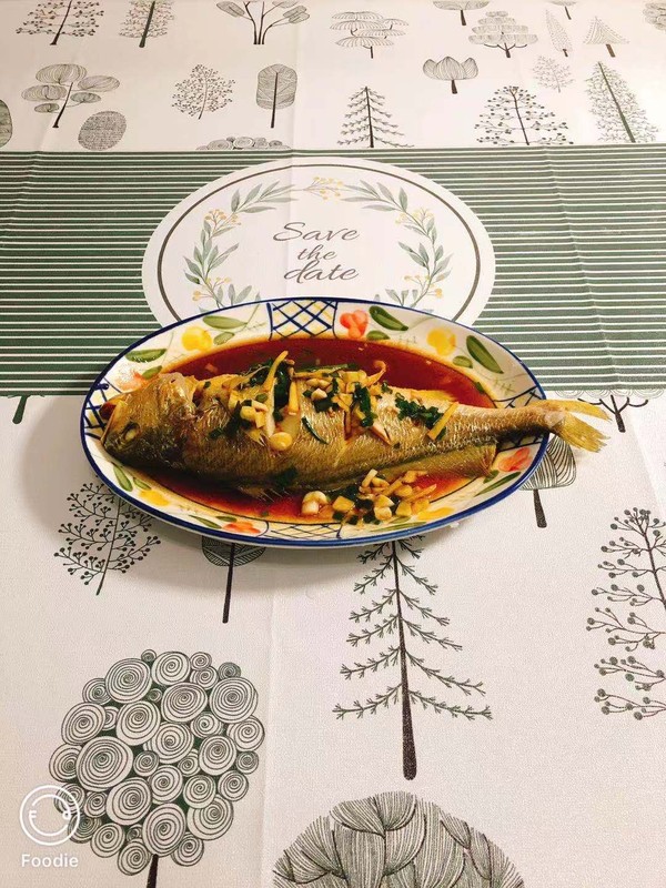黃花魚這燕蒸嫩而不腥的做法-家常味蒸菜譜