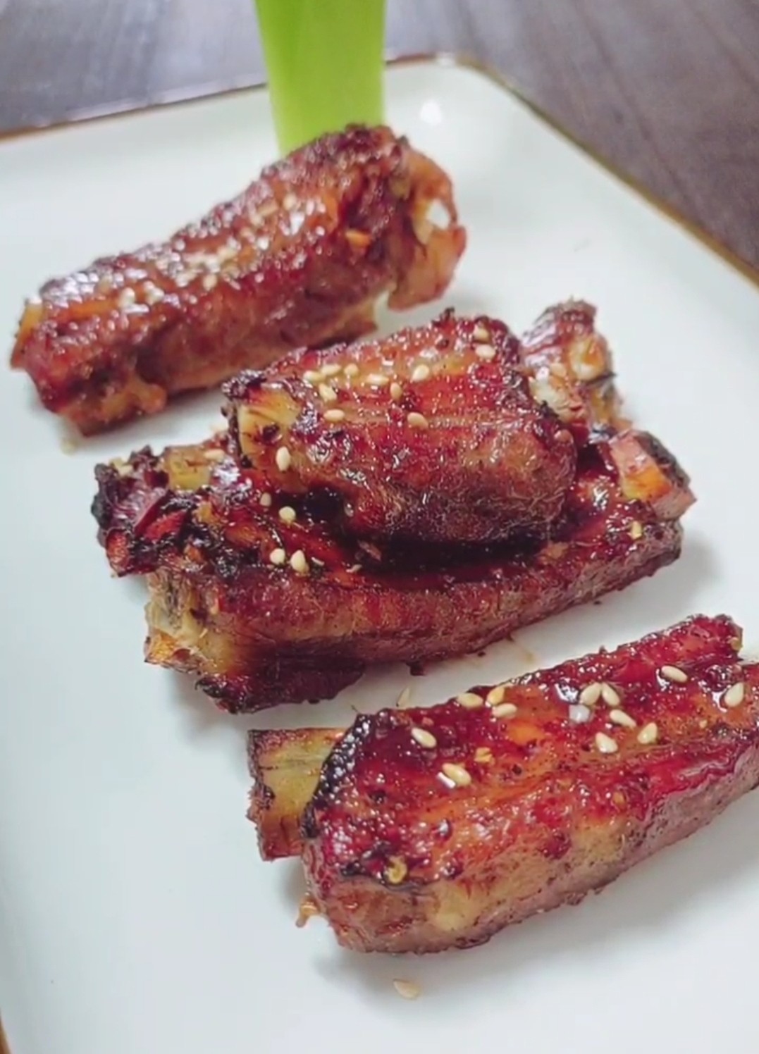 椒鹽烤排骨的做法-咸鮮味烤菜譜