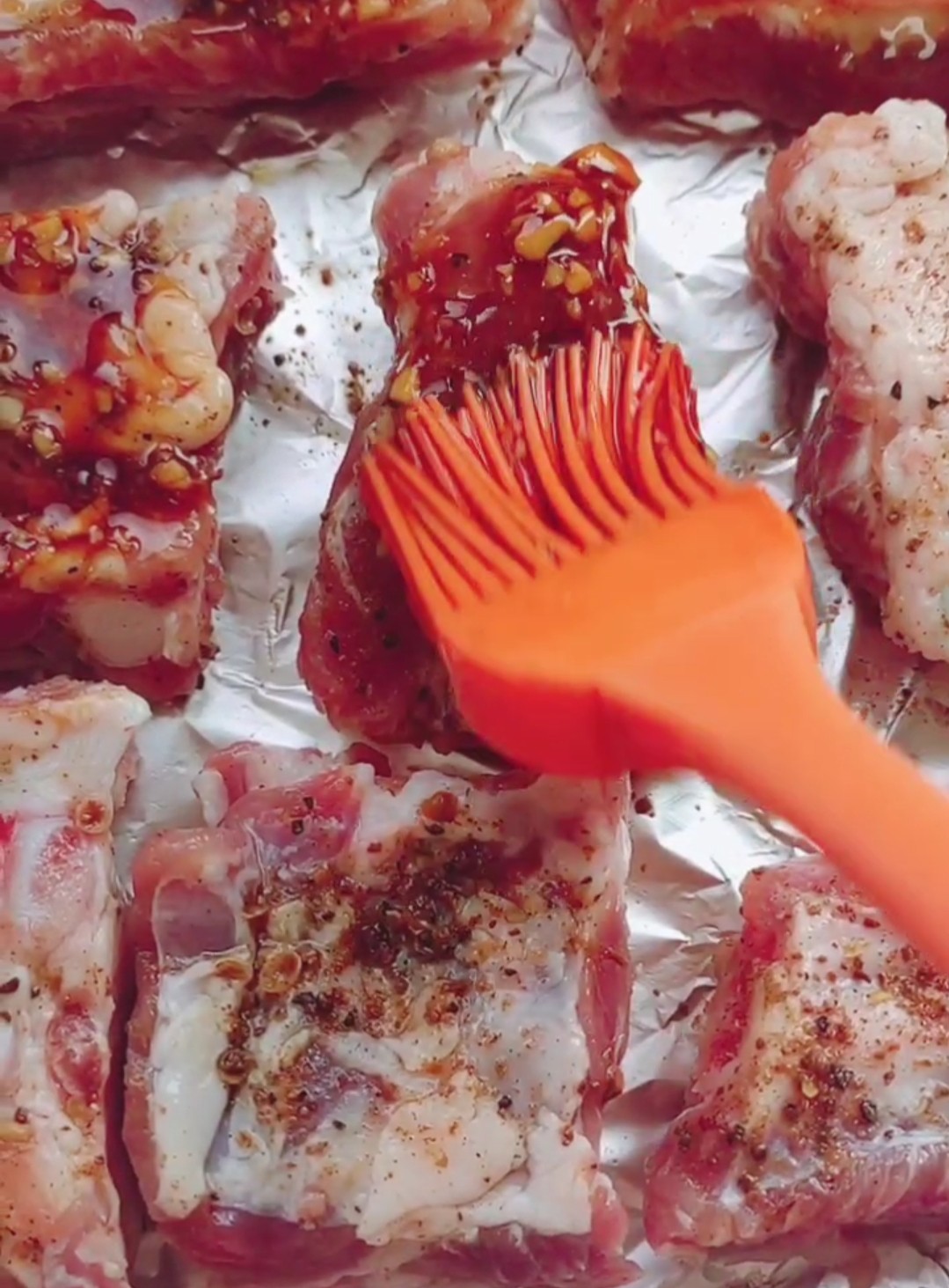 椒鹽烤排骨的做法-咸鮮味烤菜譜