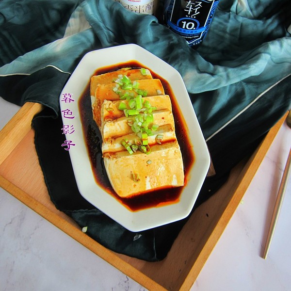 清淡可口蒸豆腐的做法-咸鮮味蒸菜譜