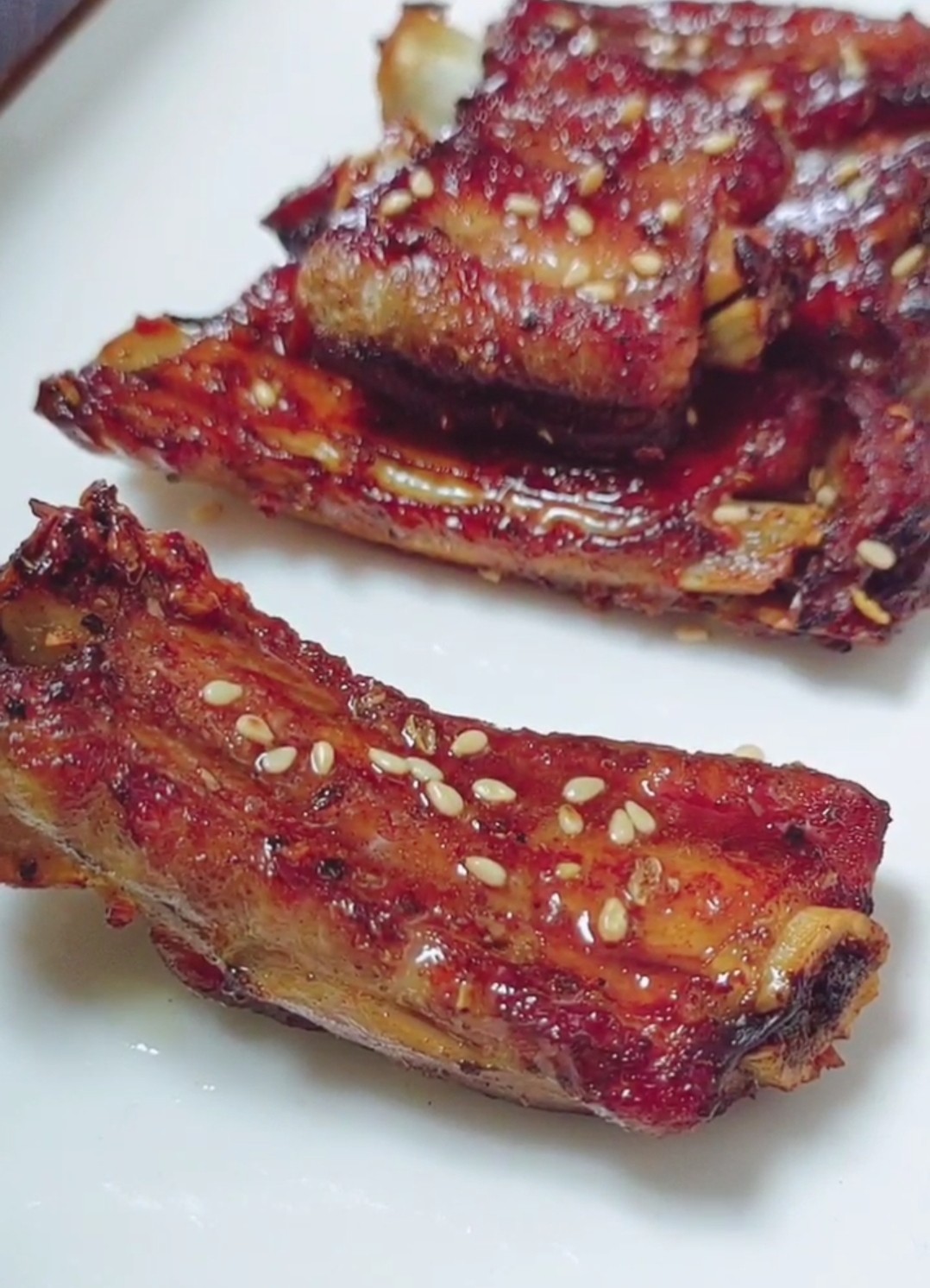 椒鹽烤排骨的做法-咸鮮味烤菜譜