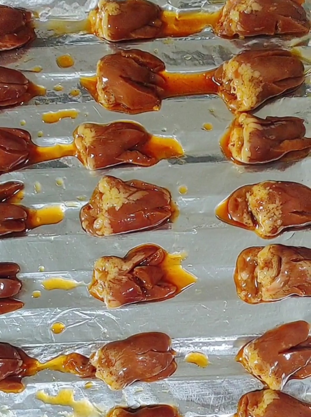 心花怒放的做法-麻辣味烤菜譜