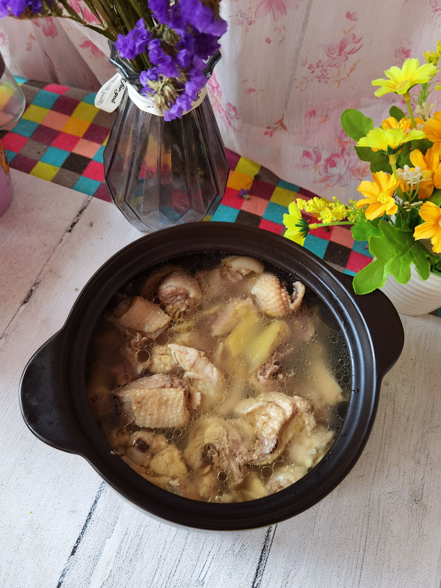 椰子雞煲的做法-咸鮮味煮菜譜