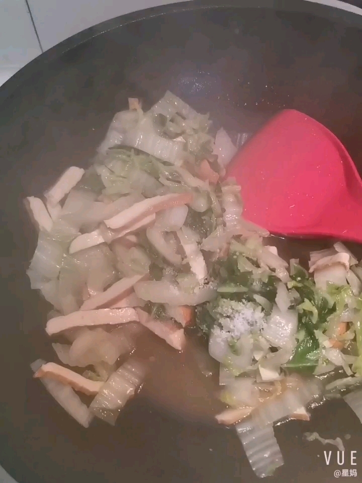 茭菜炒豆腐的做法-家常味炒菜譜