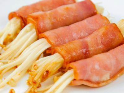 培根金針菇卷的做法-咸鮮味煎菜譜