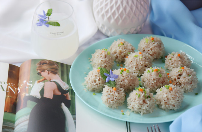 一口一個肉丸子，孩子都不挑食了的做法-家常味蒸菜譜