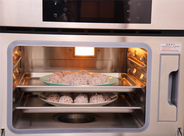 一口一個肉丸子，孩子都不挑食了的做法-家常味蒸菜譜