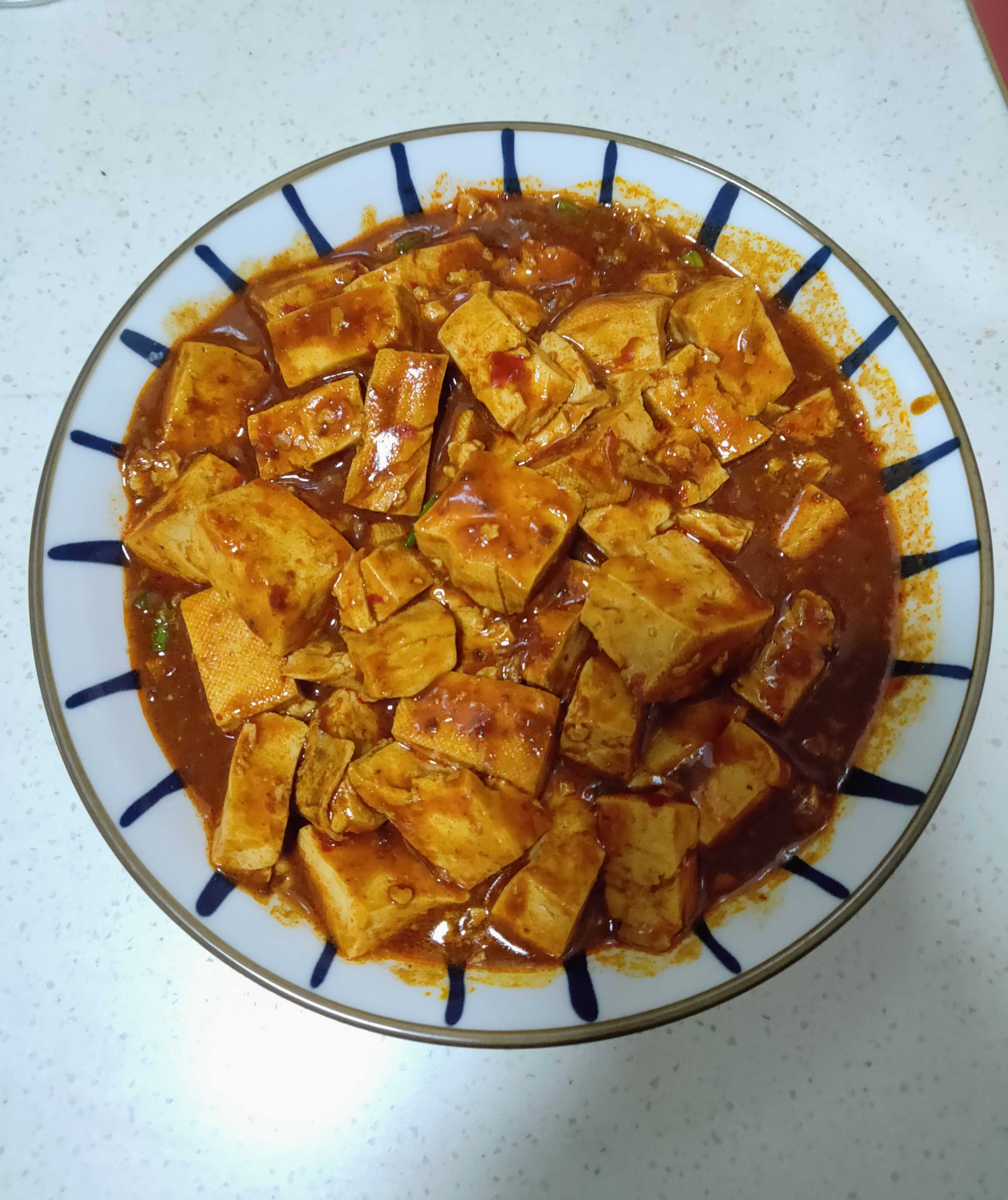 麻婆豆腐的做法-家常味炒菜譜