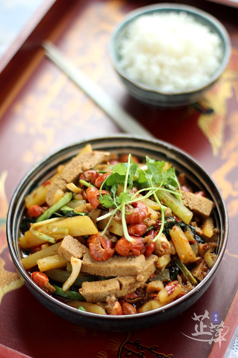 小龍蝦麻辣香鍋的做法-香辣味炒菜譜