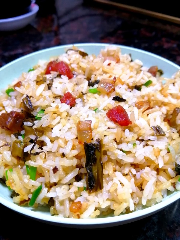 家鄉的美食~~臘肉腌菜炒飯的做法-家常味炒菜譜-易網健康養生網 家鄉的美食~~臘肉腌菜炒飯的做法-家常味炒菜譜