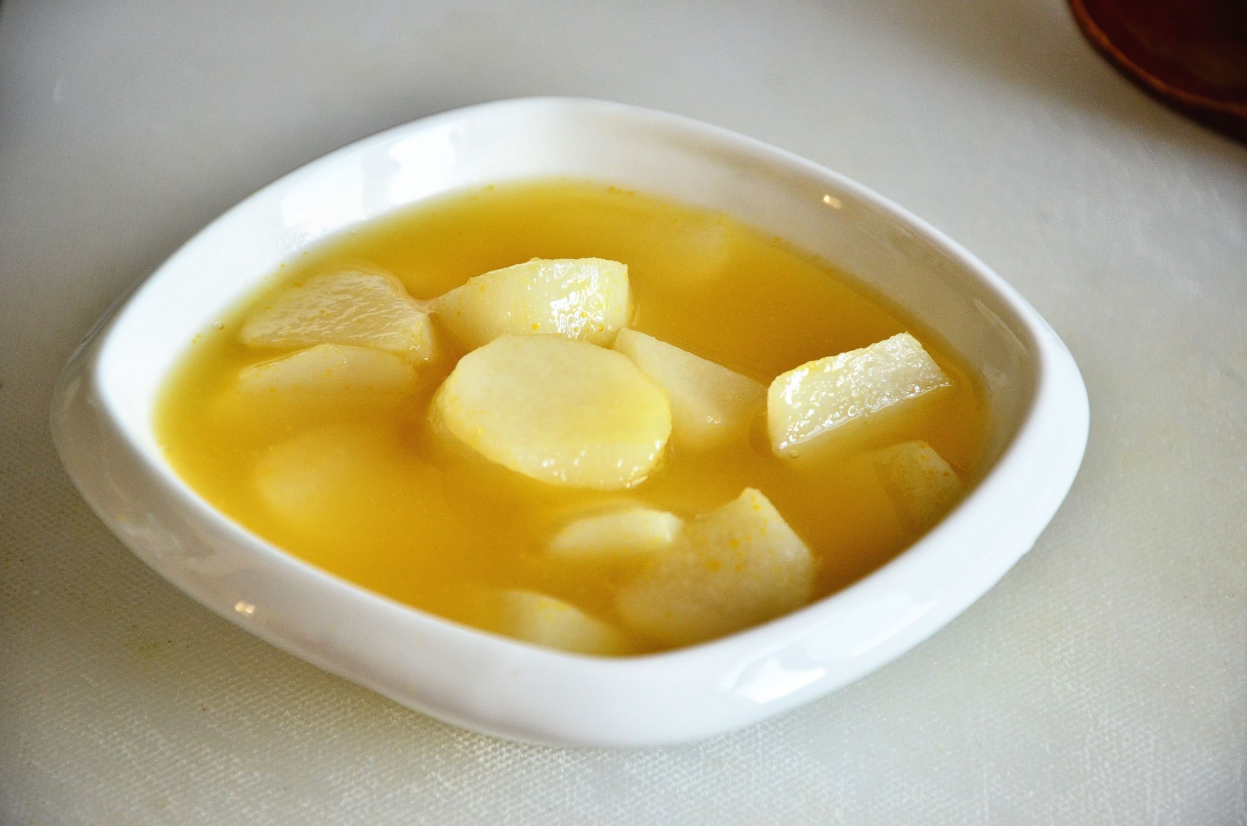 菠蘿汁燉山藥的做法-酸甜味煮菜譜