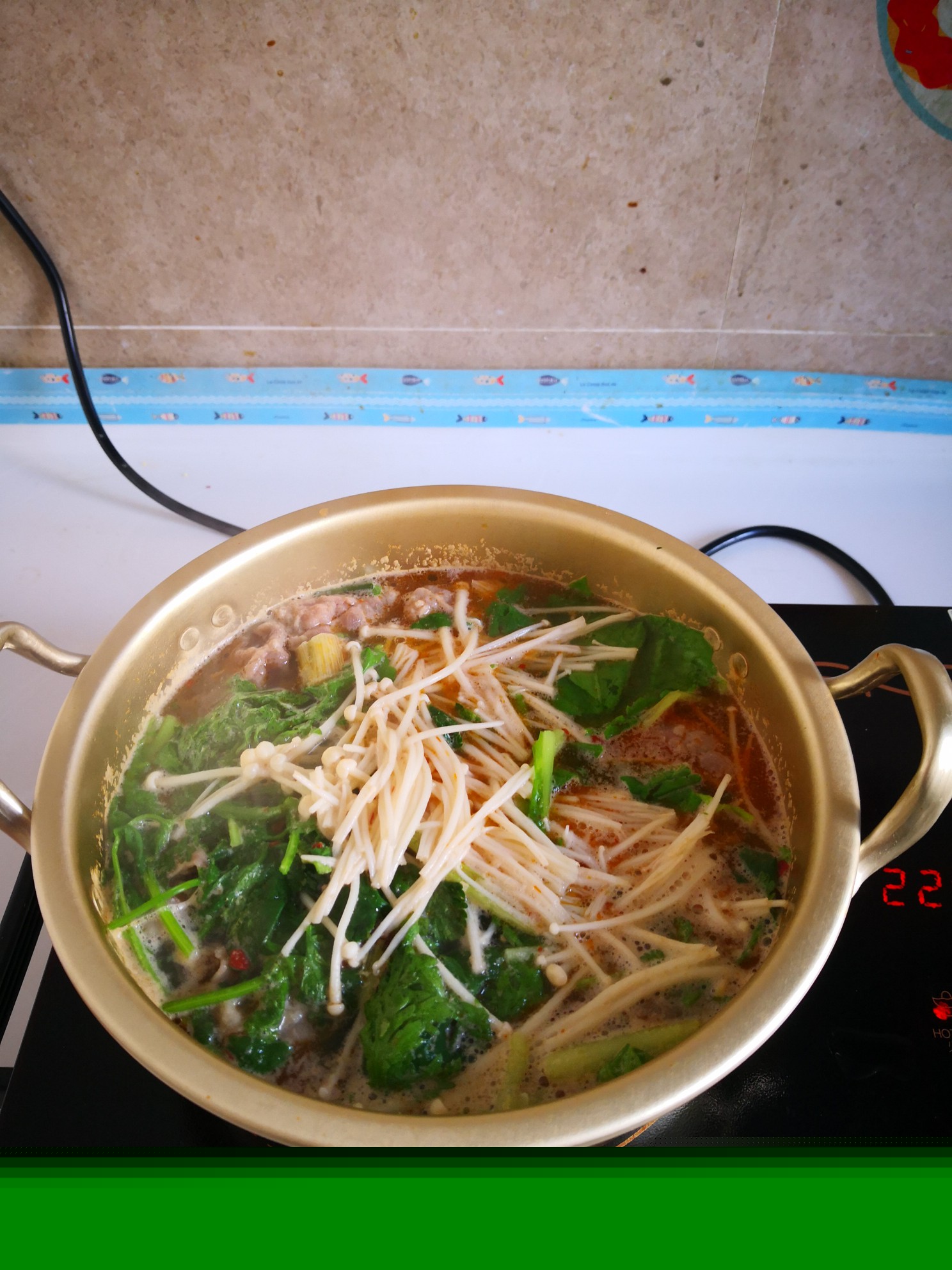 蔬菜火鍋的做法-香辣味煮菜譜