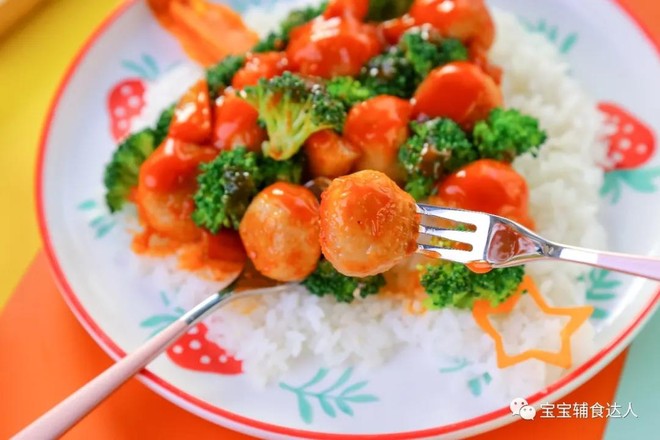 圣誕荔枝肉  寶寶輔食食譜的做法-家常味烙菜譜