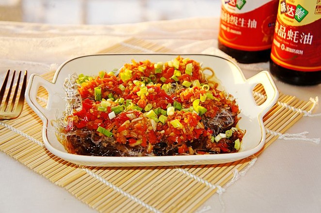 蒜蓉粉絲蒸香菇的做法-咸鮮味蒸菜譜