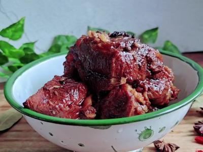 #冬至大如年#冬至進(jìn)補(bǔ)多吃牛肉，懶人做法…鹵牛肉的做法-五香味鹵菜譜