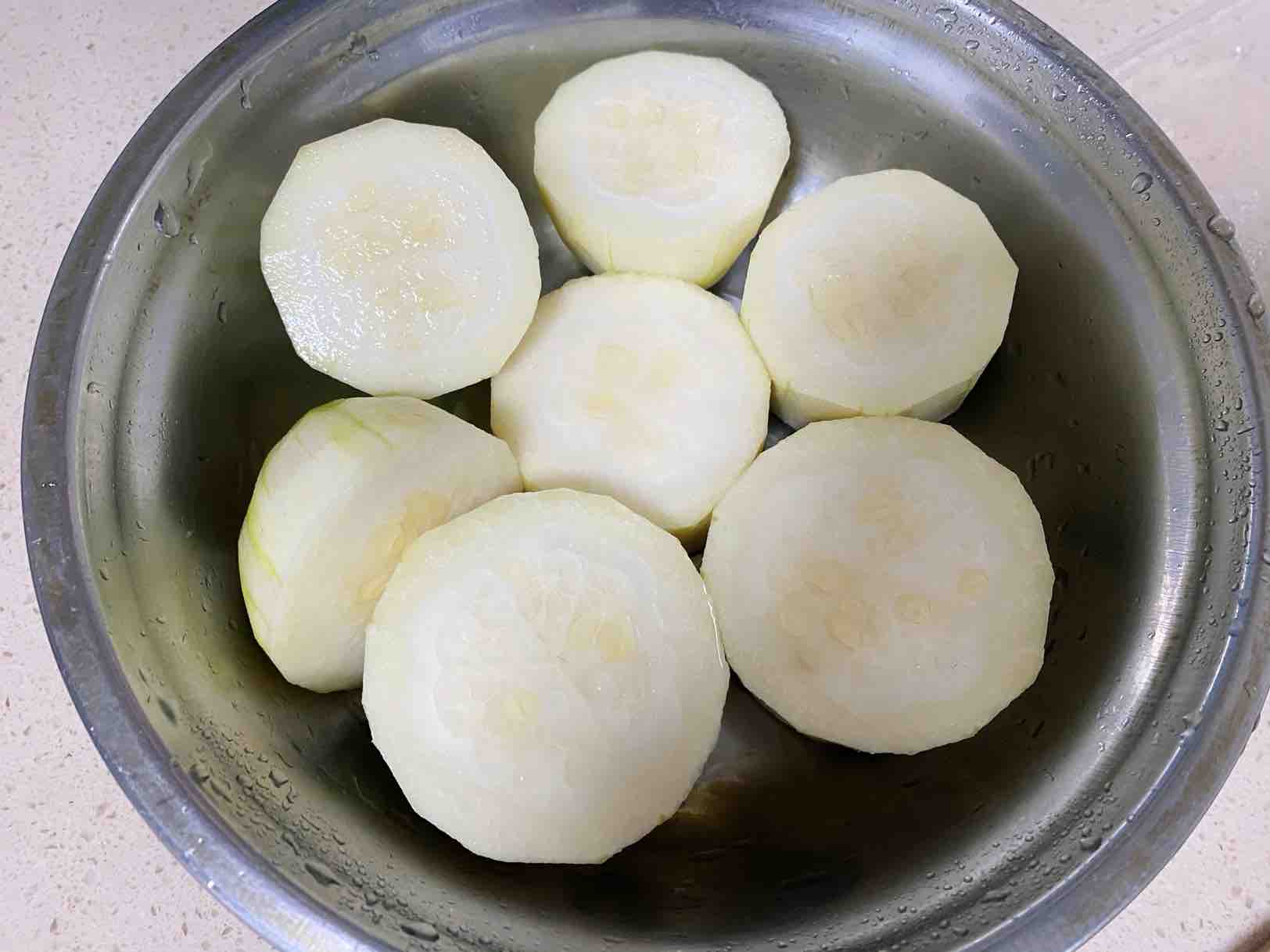 章魚龍骨煲節瓜的做法-咸鮮味煲菜譜