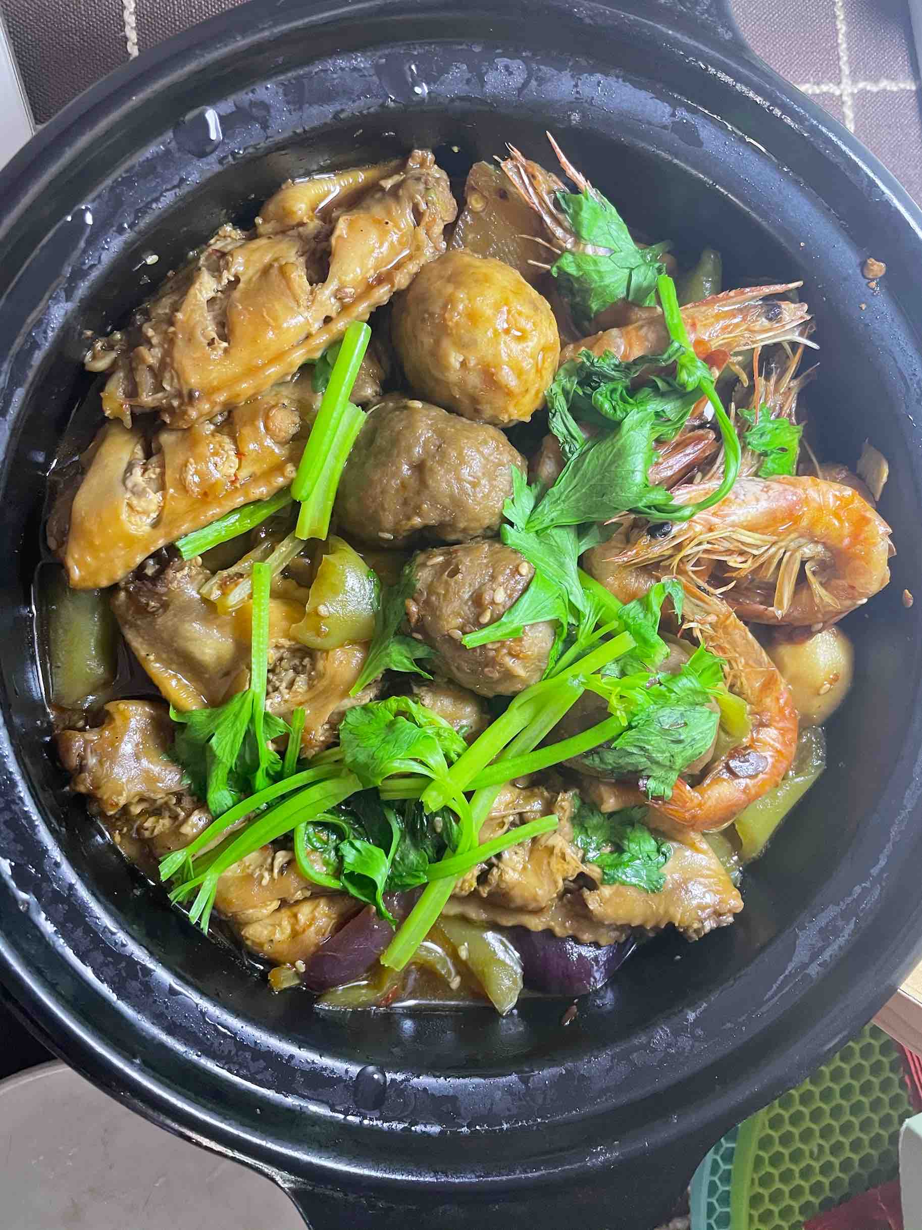 三汁燜鍋的做法-醬香味燜菜譜