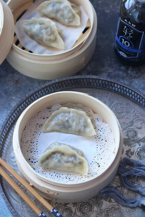 木耳雞肉蒸餃的做法-家常味蒸菜譜